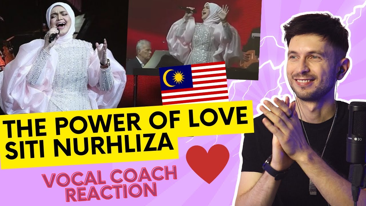 YAZIK reacts to Siti Nurhaliza & David Foster - The Power Of Love
