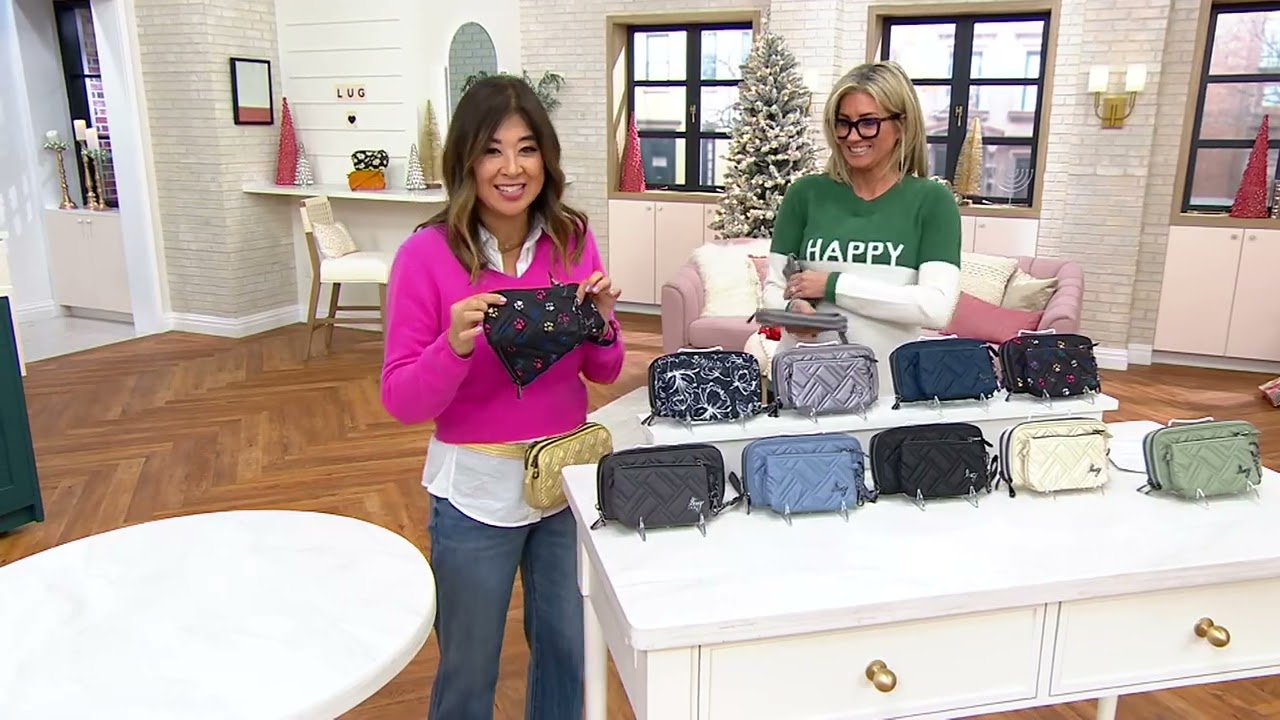 Lug Quilted Accessory Duo - Splits XL + Metro XL on QVC