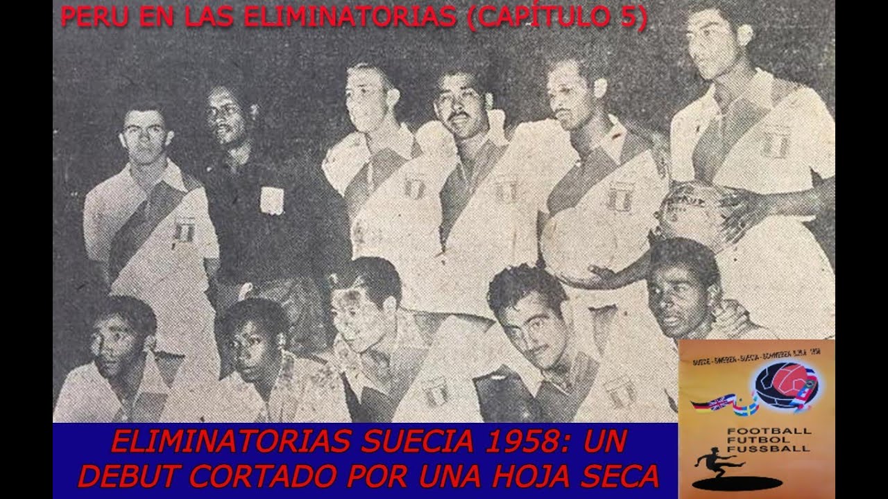 ELIMINATORIAS SUECIA 1958🇸🇪⚽️: LA 