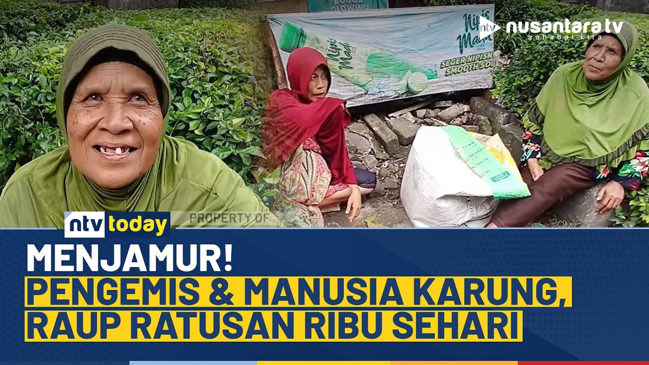 Menjelang Lebaran, Fenomena Manusia Karung dan Pengemis Meningkat di Kota Bogor | NTV TODAY