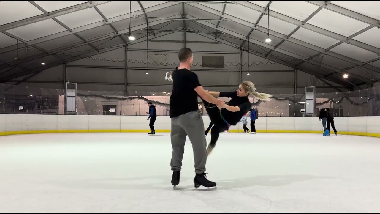 Music: John Newman - Live me again ❤️…. Demo on ice Olena and Taras 