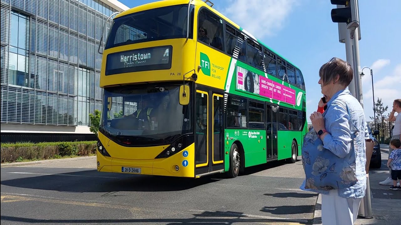 #100 Ride On Board Dublin Bus Enviro400ER PA28 Route 4 *+Private Hire ALX400 AV320* 1/6/23