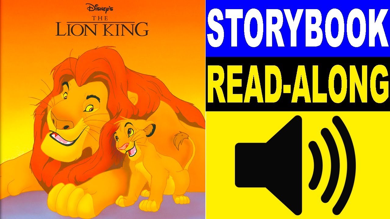 The Lion King Read Along Story book, Read Aloud Story Books, The Lion King Storybook 2