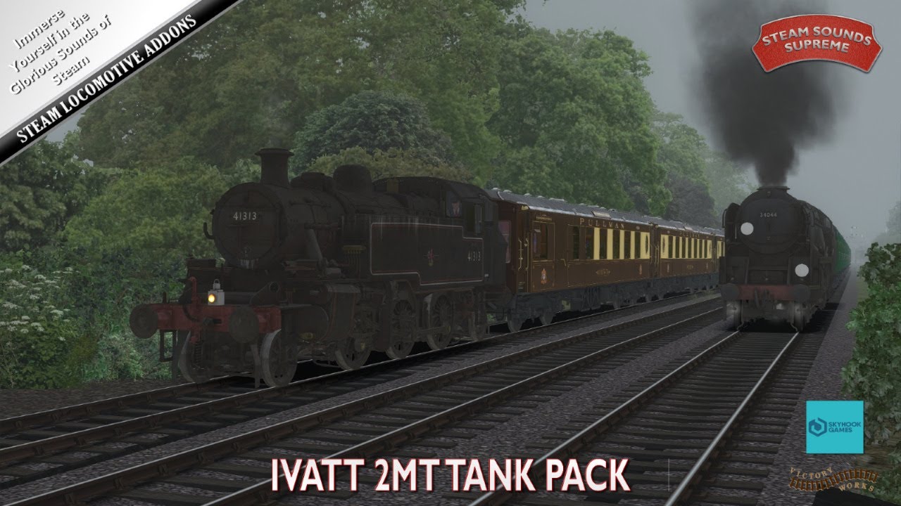 Ivatt 2MT Tank WIP Livestream | Scenario Playthrough | Bournemouth 1964 + Swanage Railway