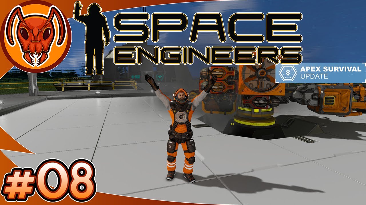 Scouting For Silver and Visiting The Trade Station! | Space Engineers: Apex Survival - Part 08