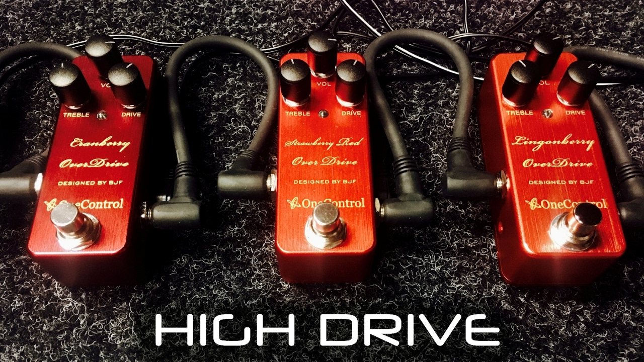 One Control - Cranberry / Strawberry Red / Lingonberry OD's - HIGH DRIVE 12 volts