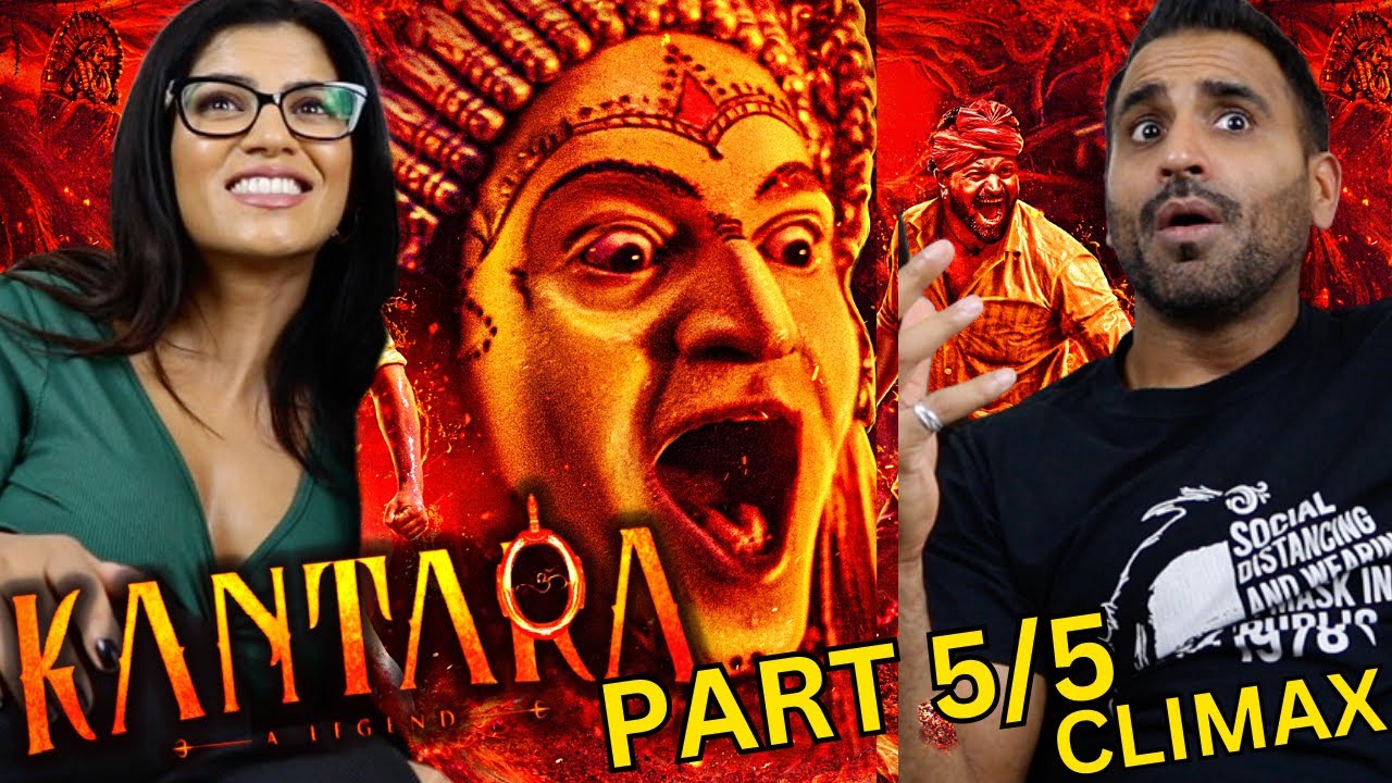 KANTARA Movie CLIMAX Reaction Part 5/5! & REVIEW! | Rishab Shetty | Kishore Kumar G | Achyuth Kumar