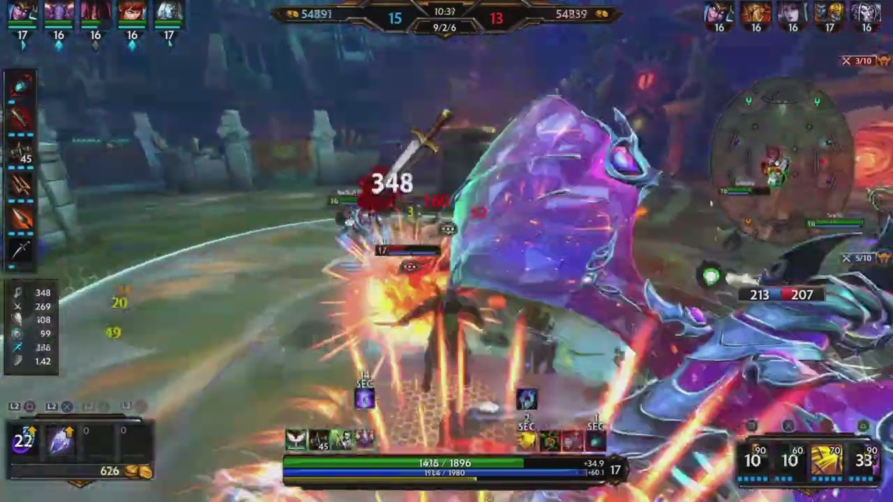 Loki With 18 Kills In Arena (SMITE)