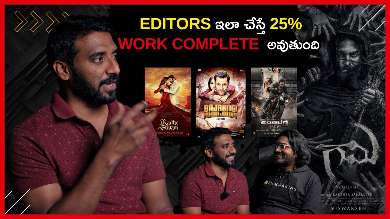 Exclusive Interview with Editor RAGHAVENDRA THIRUN || GAAMI Film || Editor Talk