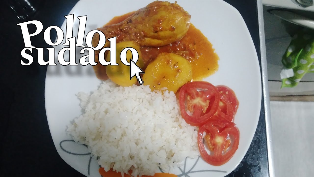 Preparando pollo sudado 