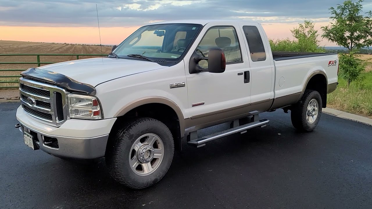 2006 Ford F350 Super Duty Lariat 4x4 Long Bed FX4 Super Cab 6.0 Turbo Diesel FOR SALE