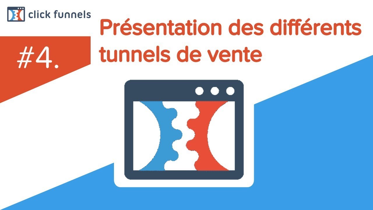 4. Pr&eacute;sentation des diff&eacute;rents tunnels de vente de Clickfunnels