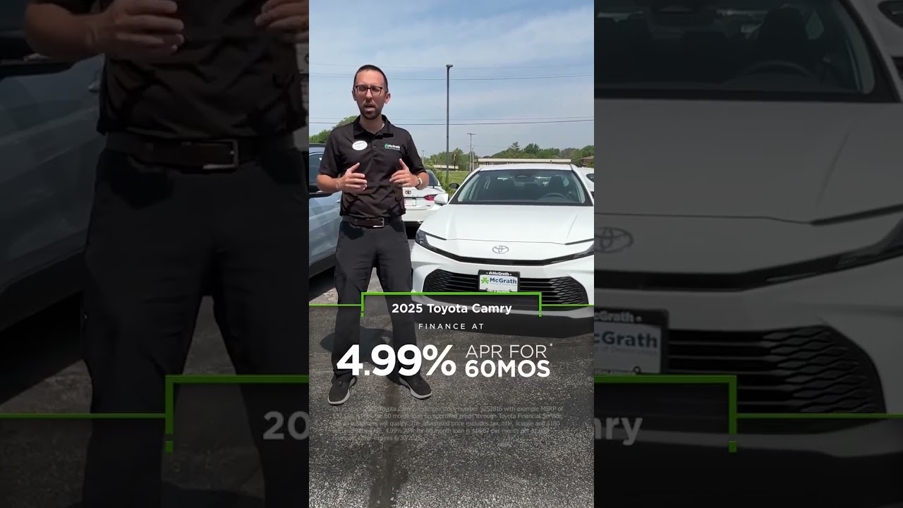 Camry Offers for Summer | McGrath Toyota of Iowa City