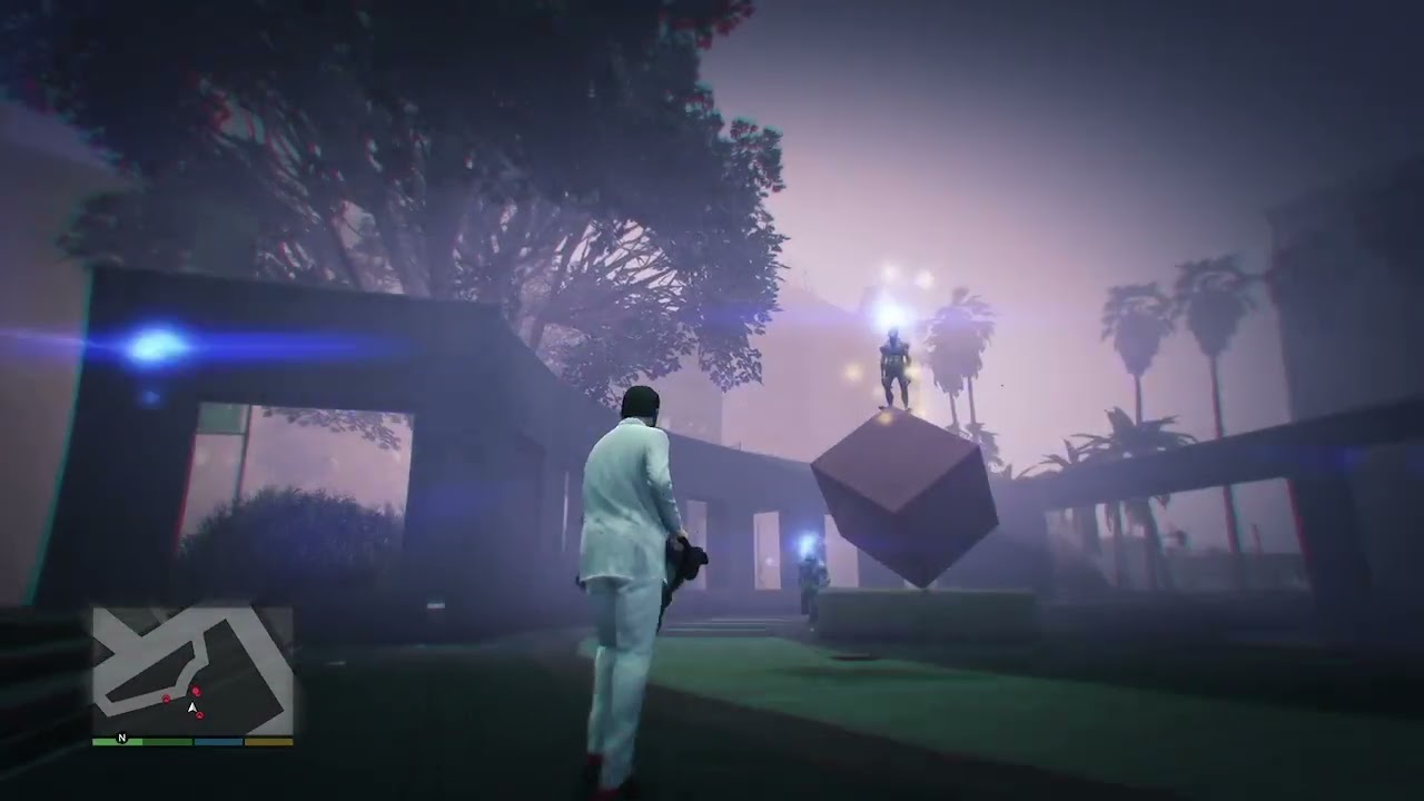 Alien invasion in GTA story mode part 2