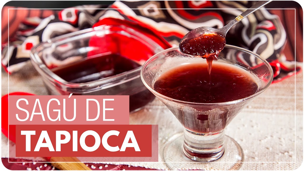 SAGÚ DE TAPIOCA {com apenas 2 ingredientes} | Mamãe Vida Saudável #218