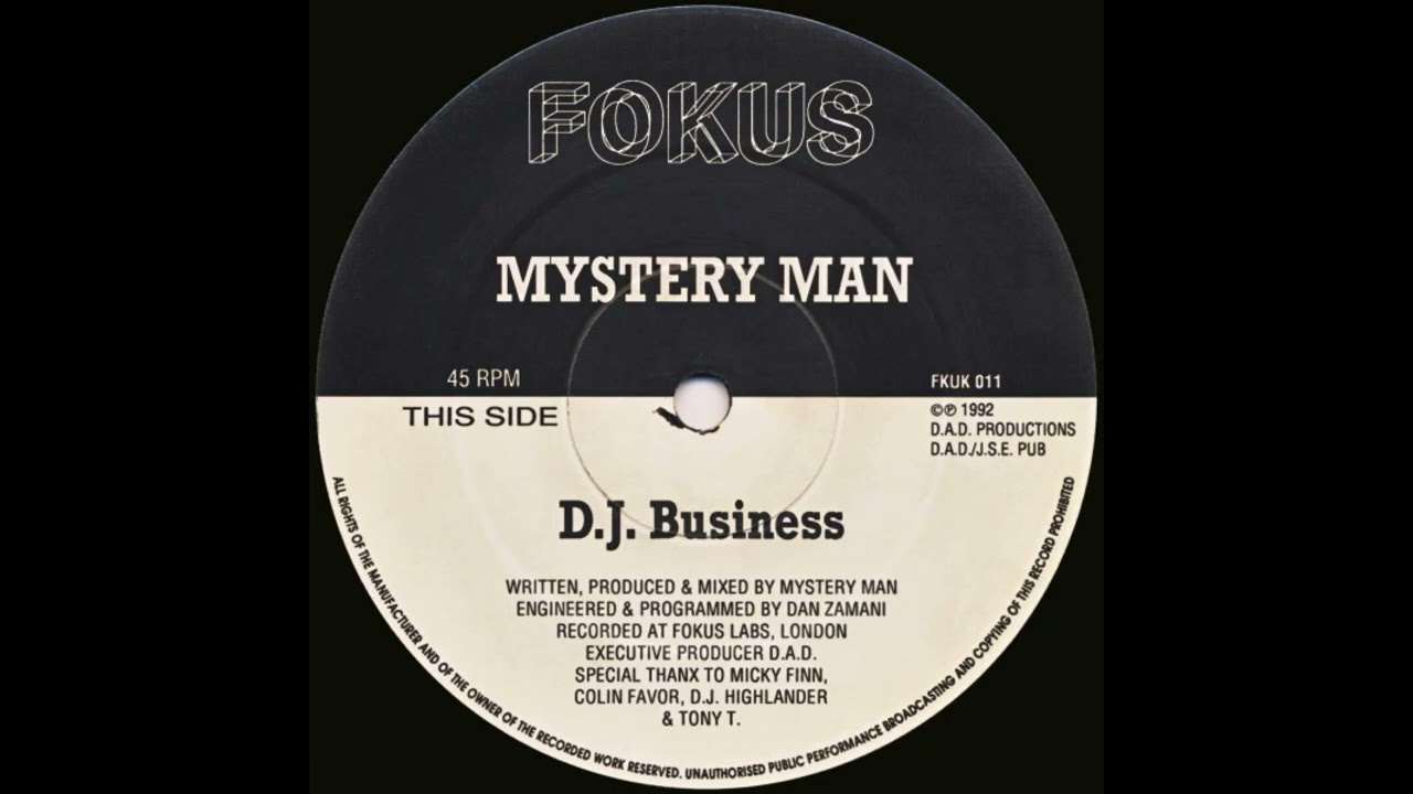 Mystery Man - D.J. Business