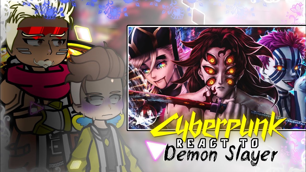 [🇺🇲🇷🇺🇧🇷]Cyberpunk:edgerunners react to uppermoons [Eclipse carmesim] | AniRap