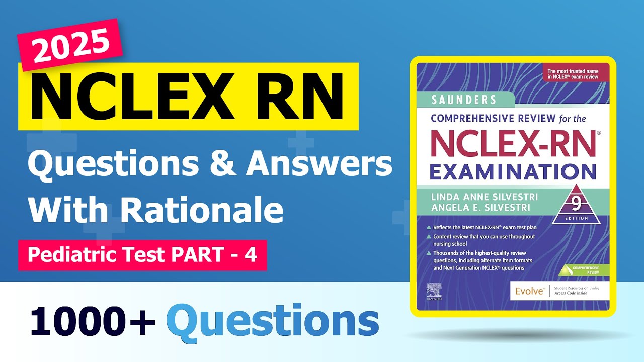 NCLEX Pediatrics 2025 – 25 Most Asked Questions! | nclex practice #nclexrn