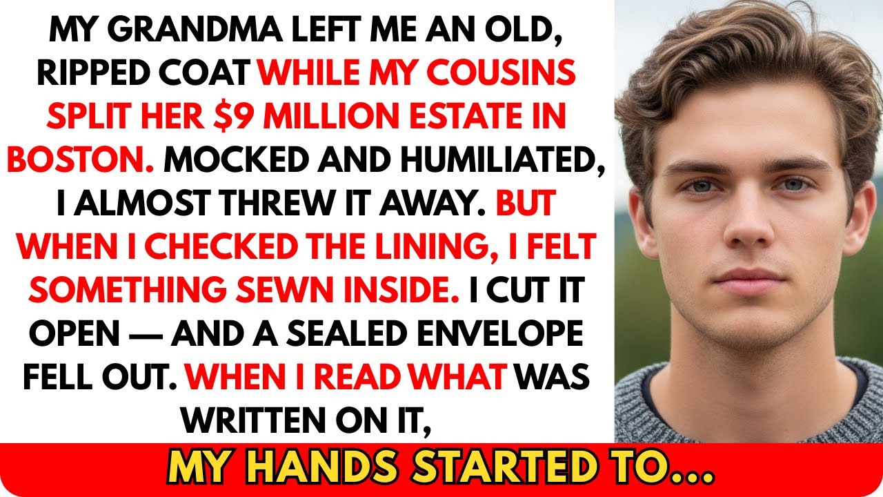 My Cousins Took $9M and Laughed at My Ripped Coat – Until I Discovered What Grandma Hid Inside