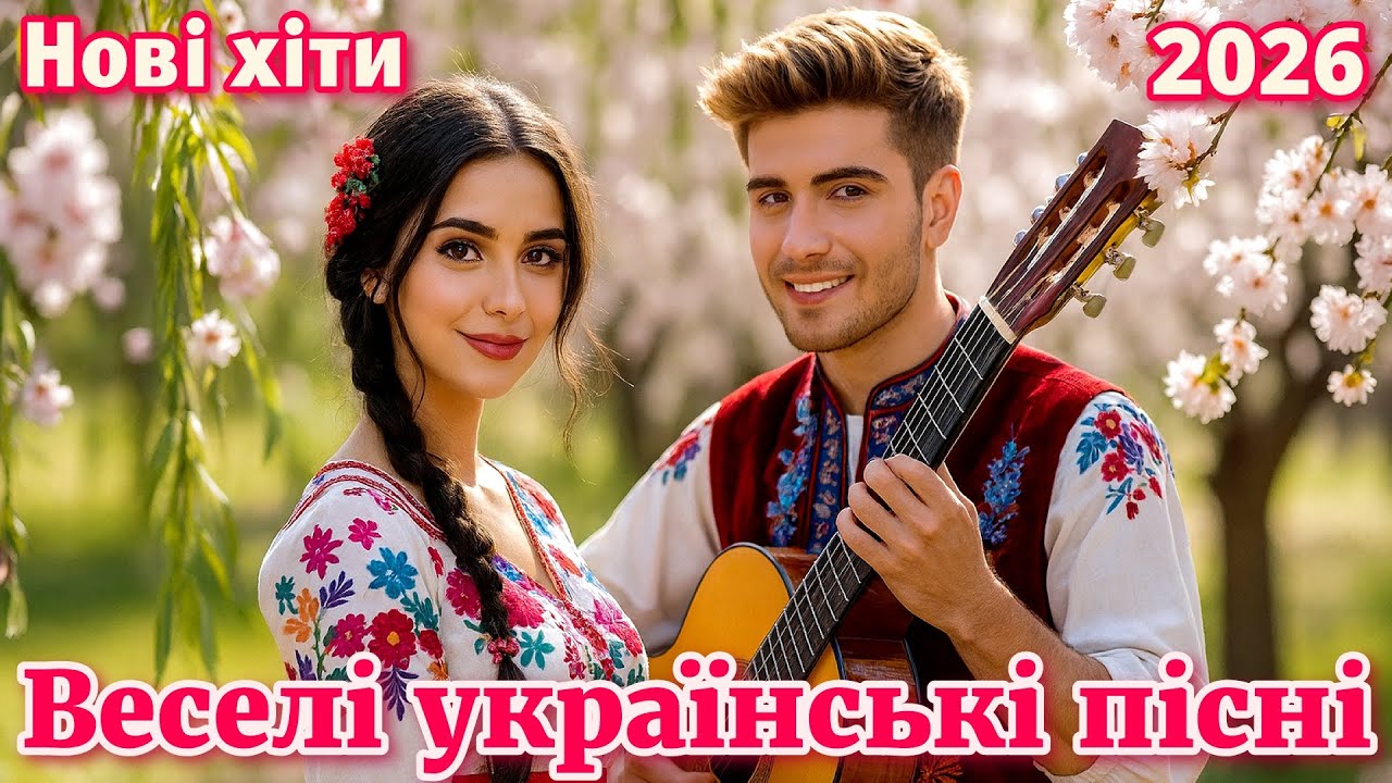 🎶 Веселі українські пісні | Нові хіти 2026 💃🕺