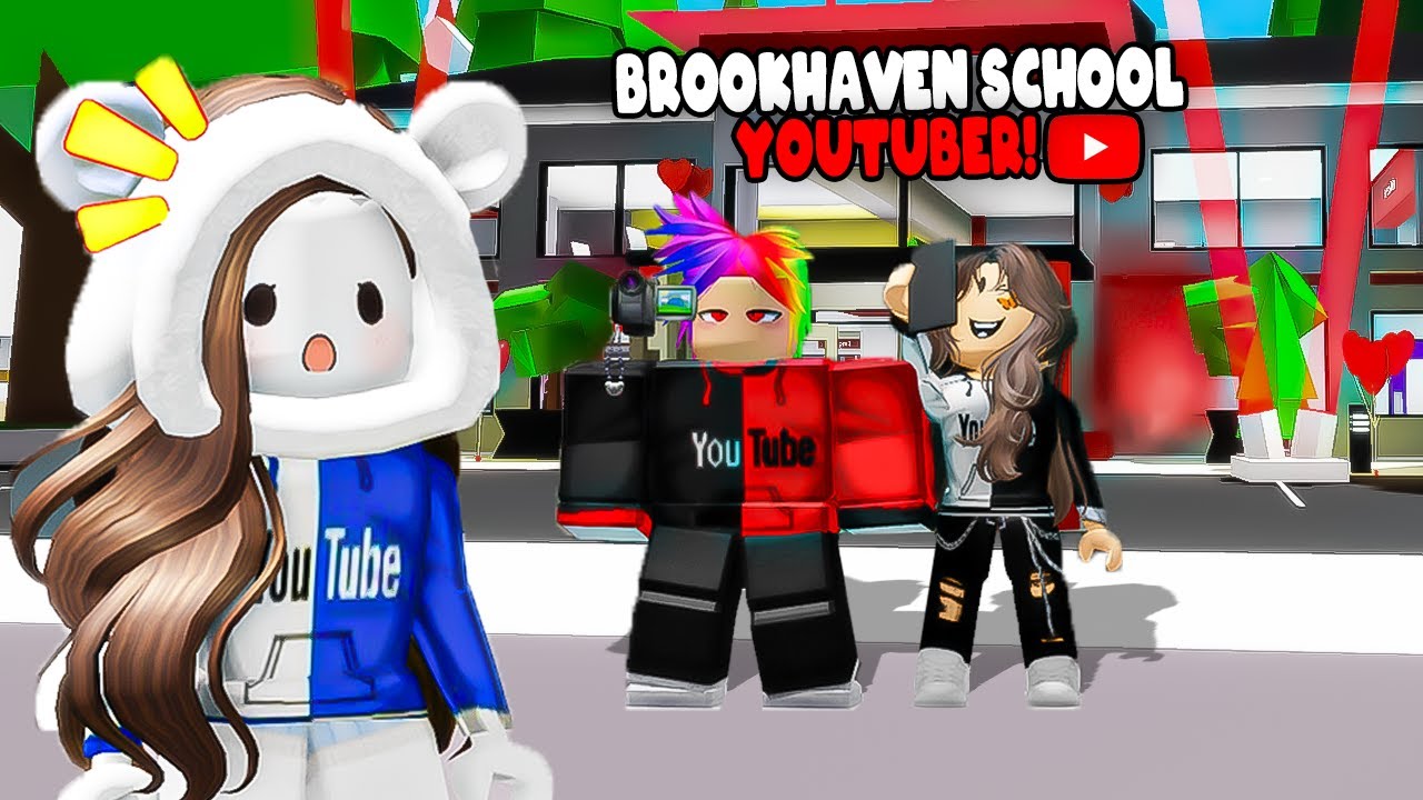 ENTRO DI NASCOSTO IN UNA SCUOLA SOLO PER YOUTUBER SU BROOKHAVEN ROBLOX!