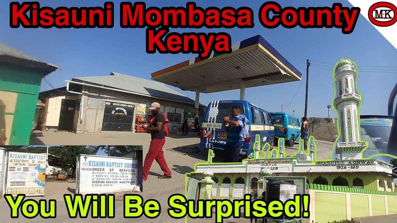 Kisauni Mombasa Kenya ||DANGEROUS PLACE in Mombasa Kisauni Road Tour
