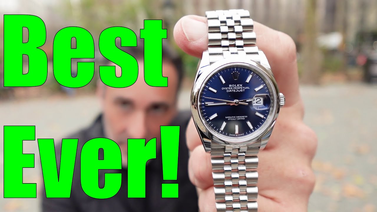 Почему Rolex Datejust — единственные часы Rolex, которые вы можете и должны купить!