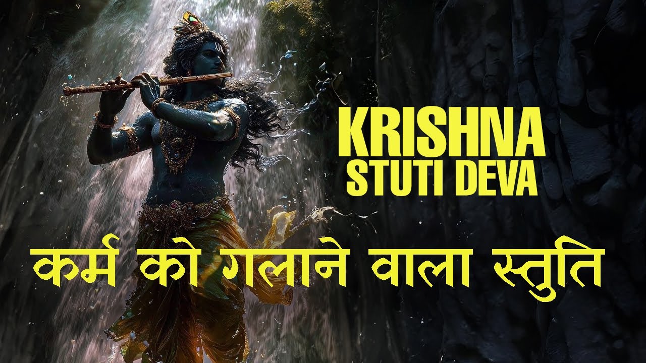 The Krishna Stuti That MELTS Your Inner Karma | Rare Sanskrit Hymn