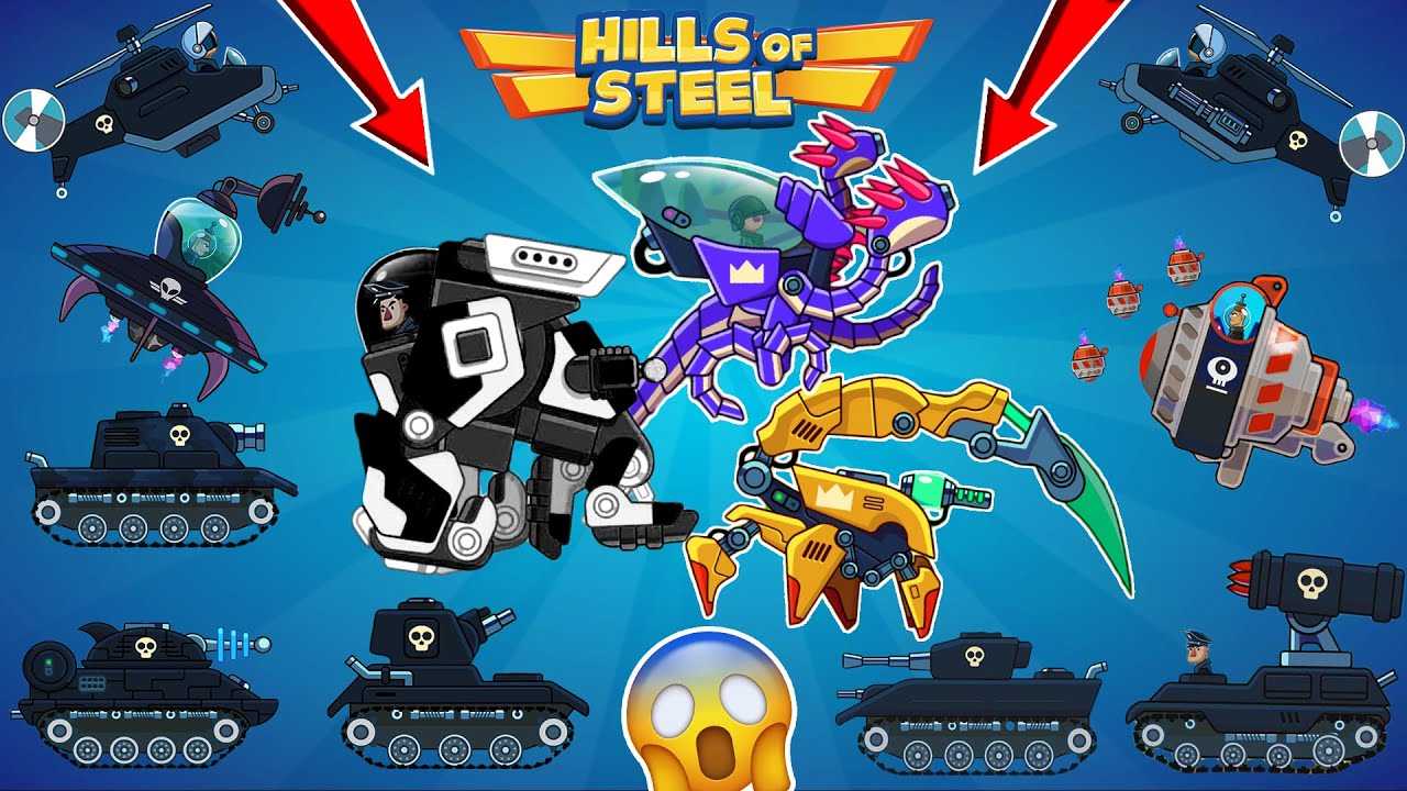 😍ALL LEGENDARY TANKS vs ALL 9 BOSSES! WHICH LEGENDARY TANK IS THE STRONGEST in Hills of Steel?😎🔥