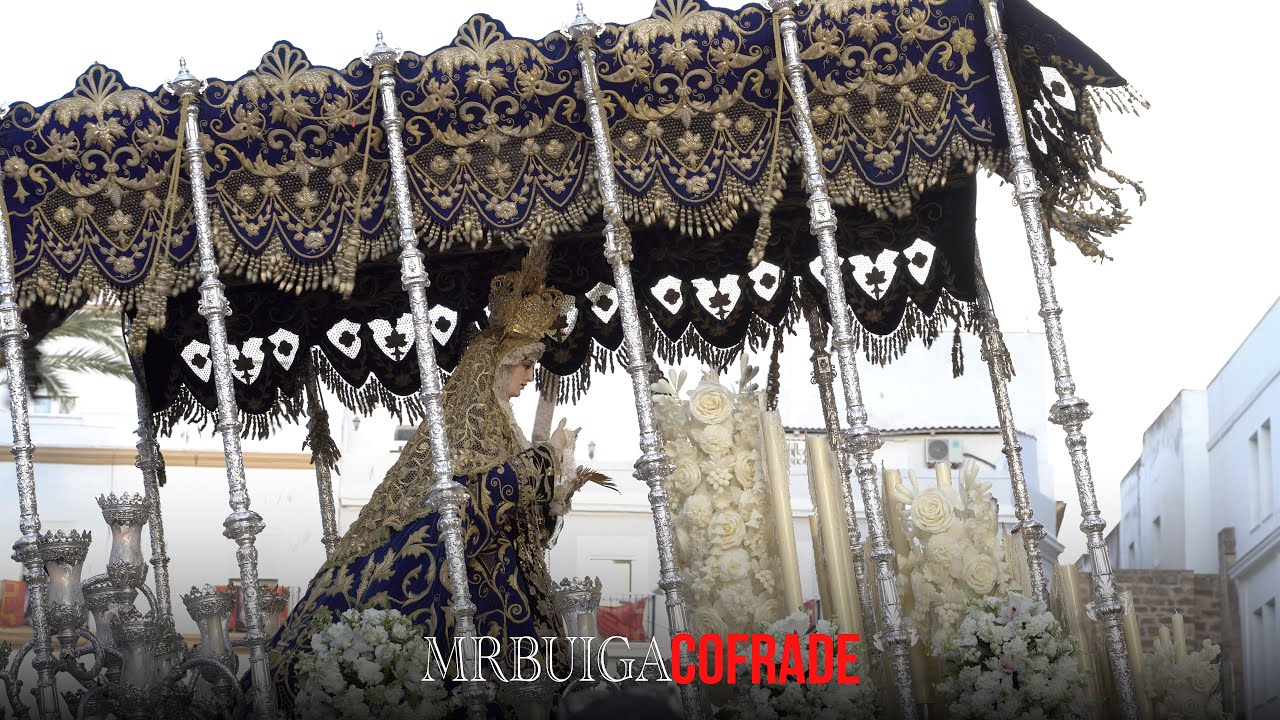 [4k] VIRGEN DE LAS PENAS CATEDRAL| Semana Santa 2025 Cádiz| BM 