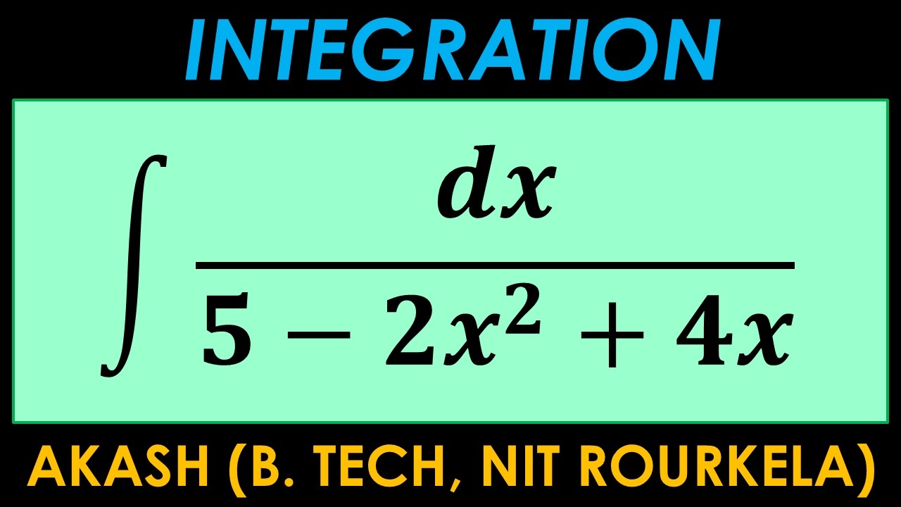 Интегрирование. 7 баллов. Важный вопрос 23 | dx/5-2x^2+4x