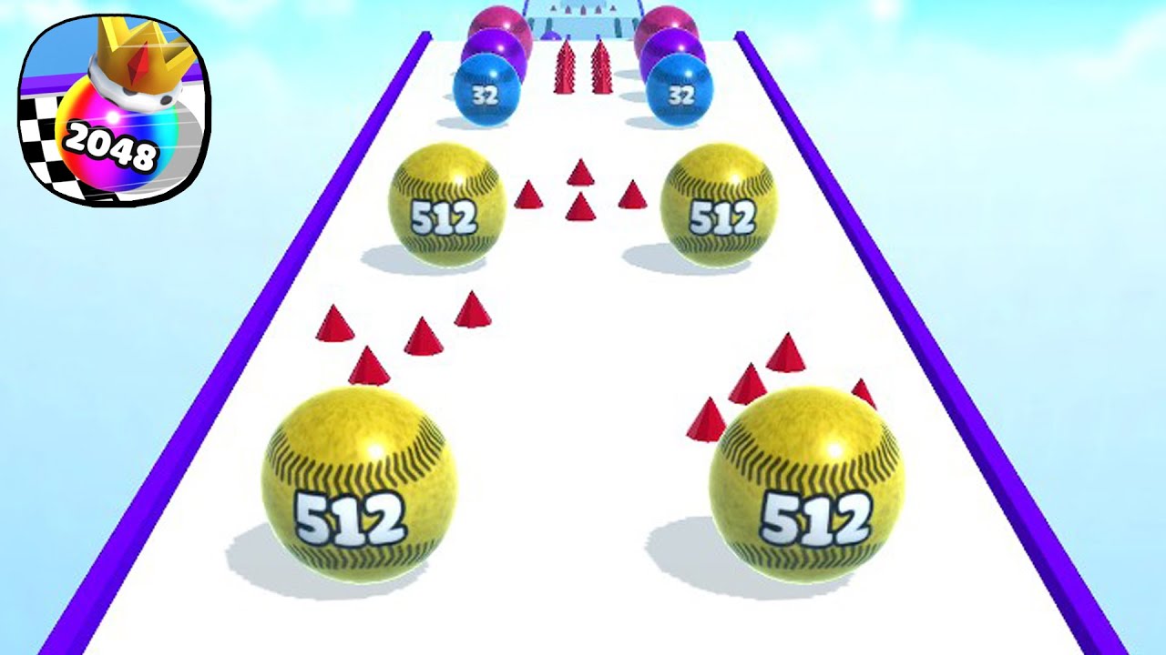 Ball Merge 2048 - All Levels Ball Gameplay Android, iOS ( Level 5380 - 5389 )