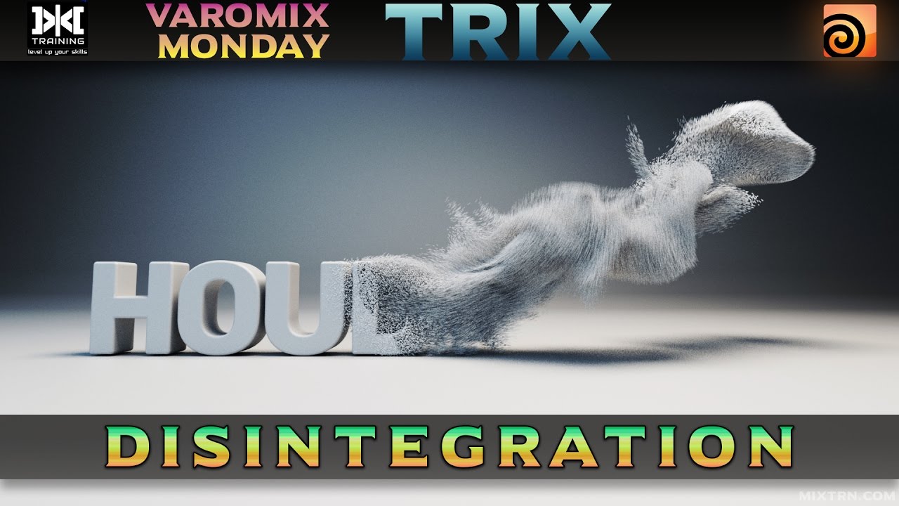 VMT 017 - HOUDINI - Disintegrate Geometry