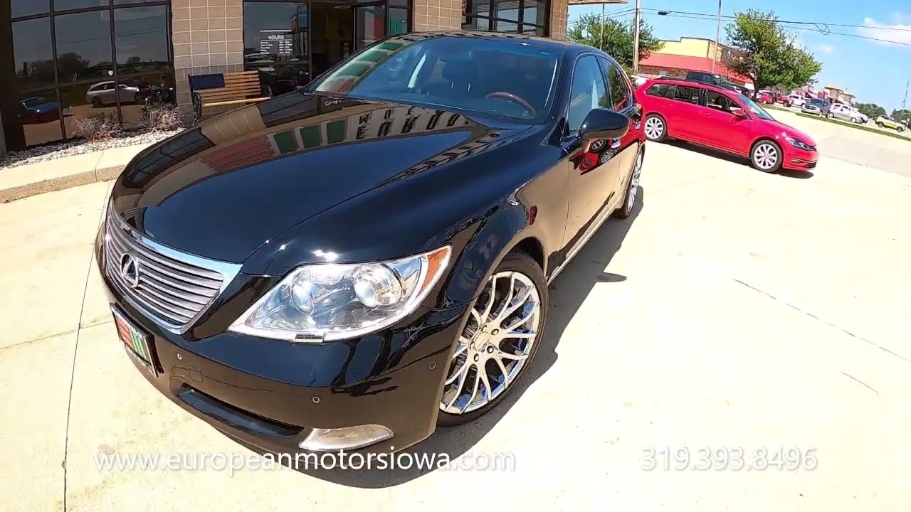 2009 Lexus LS460 Reclining Rear Seats For Sale