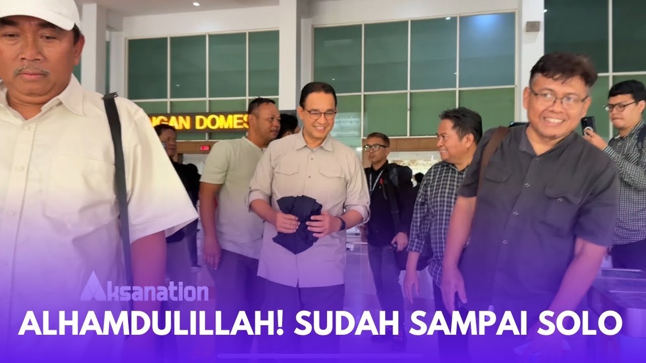 JEMPUT ABAH ANIES DI BANDARA SOLO