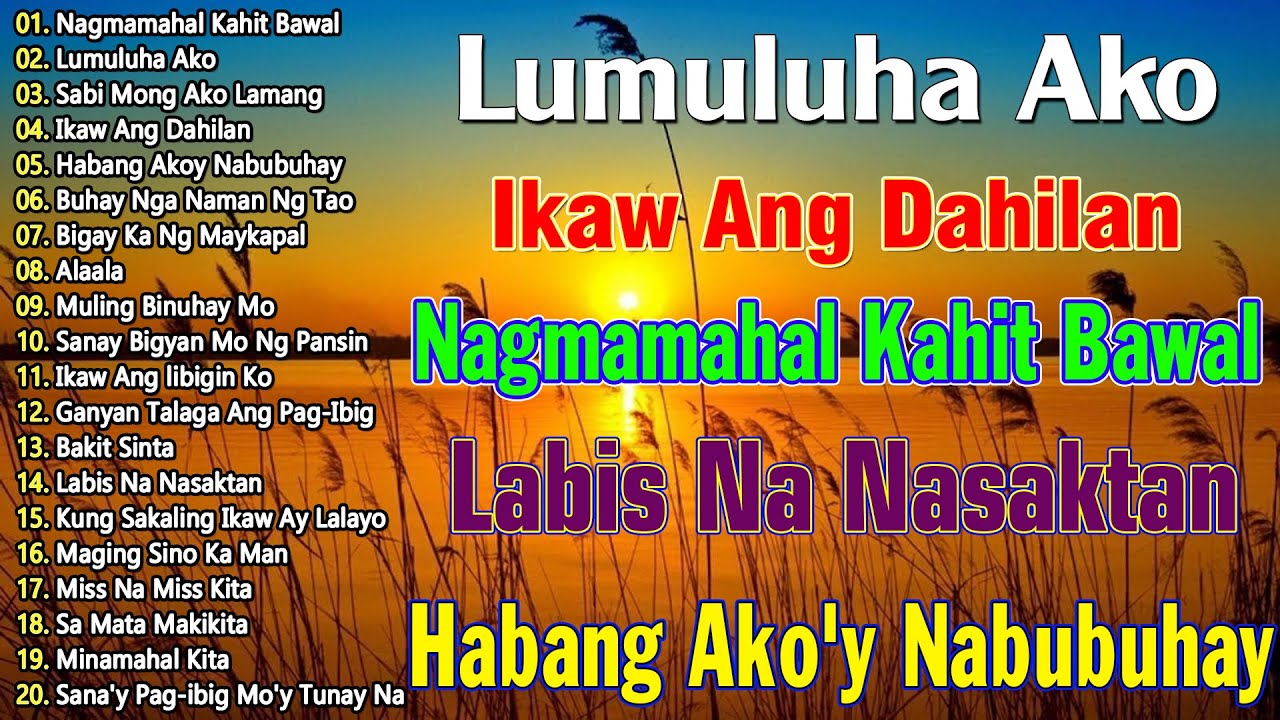 Sabi Mo Ako Lamang💗Nagmamahal Kahit Bawal || Tagos Sa Puso 70s 80s 90s || Best Of OPM Love Song 2026