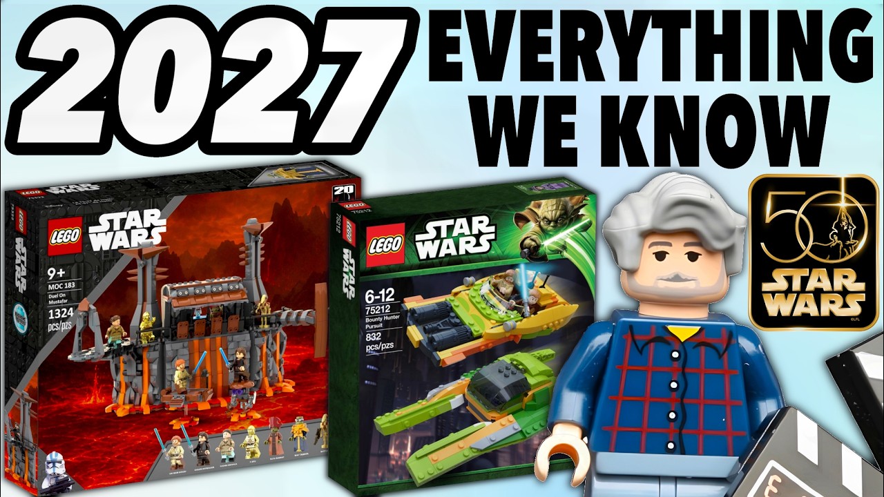 Every LEGO Star Wars 2027 Set We Know So Far! (24 Sets)