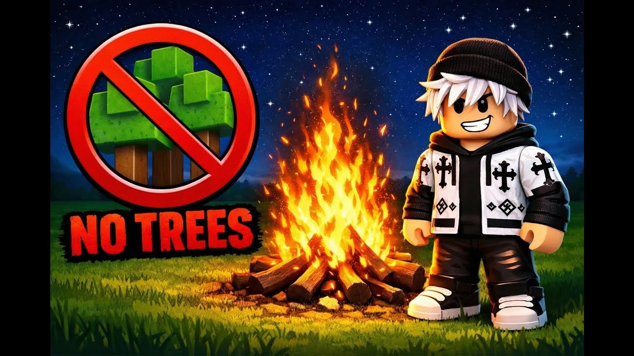 Can I Survive 99 Nights in the Forest Without Cutting a Single Tree ?🌲🔥