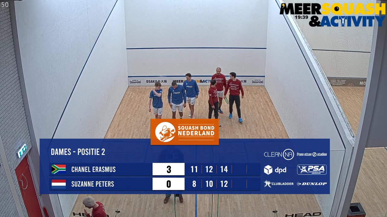Eredivisie live Meersquash 2026-02-18