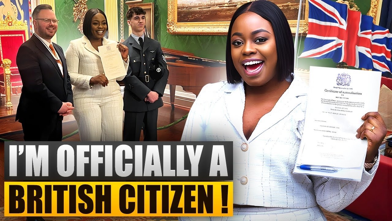 IT'S OFFICIAL ! IM NOW A BRITISH CITIZEN
