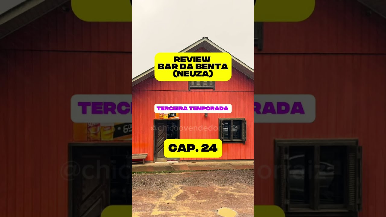REVIEW DO BAR DA BENTA