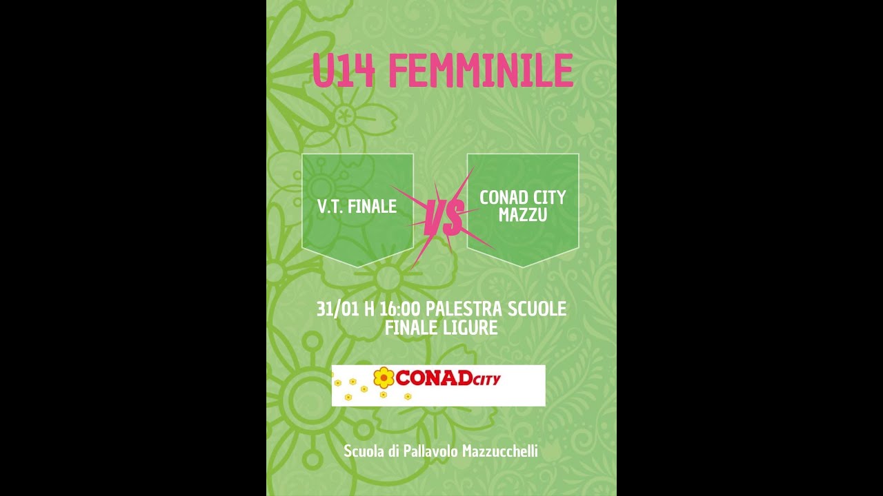 Campionato U14 FIPAV - VT Finale vs Conad City Mazzu