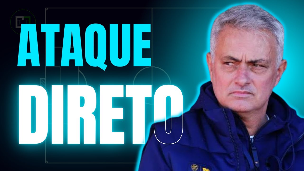 ATAQUE DIRETO EXPLICADO | T&aacute;ticas de Futebol