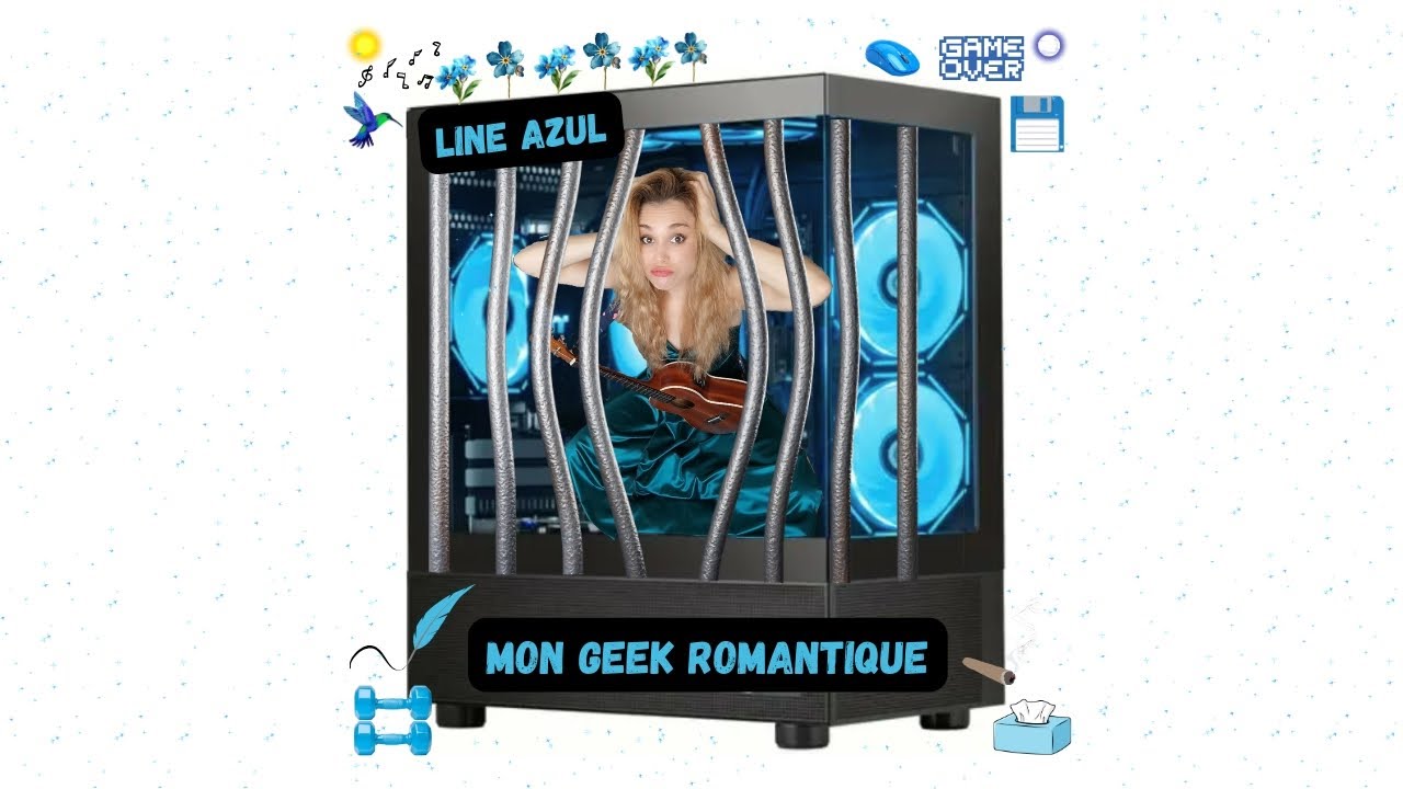 Mon Geek Romantique - Line Azul 