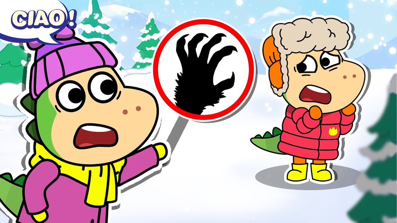 😱 È il Giorno sulla Neve, ma un Visitante è nelle Vicinanze! 🥶 Storie per Bambini di Fire Spike 🔥