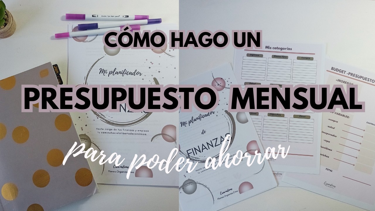 ¿Cómo hago un presupuesto mensual para ahorrar? | Mi sistema de finanzas personales/Marzo y Abril🌷