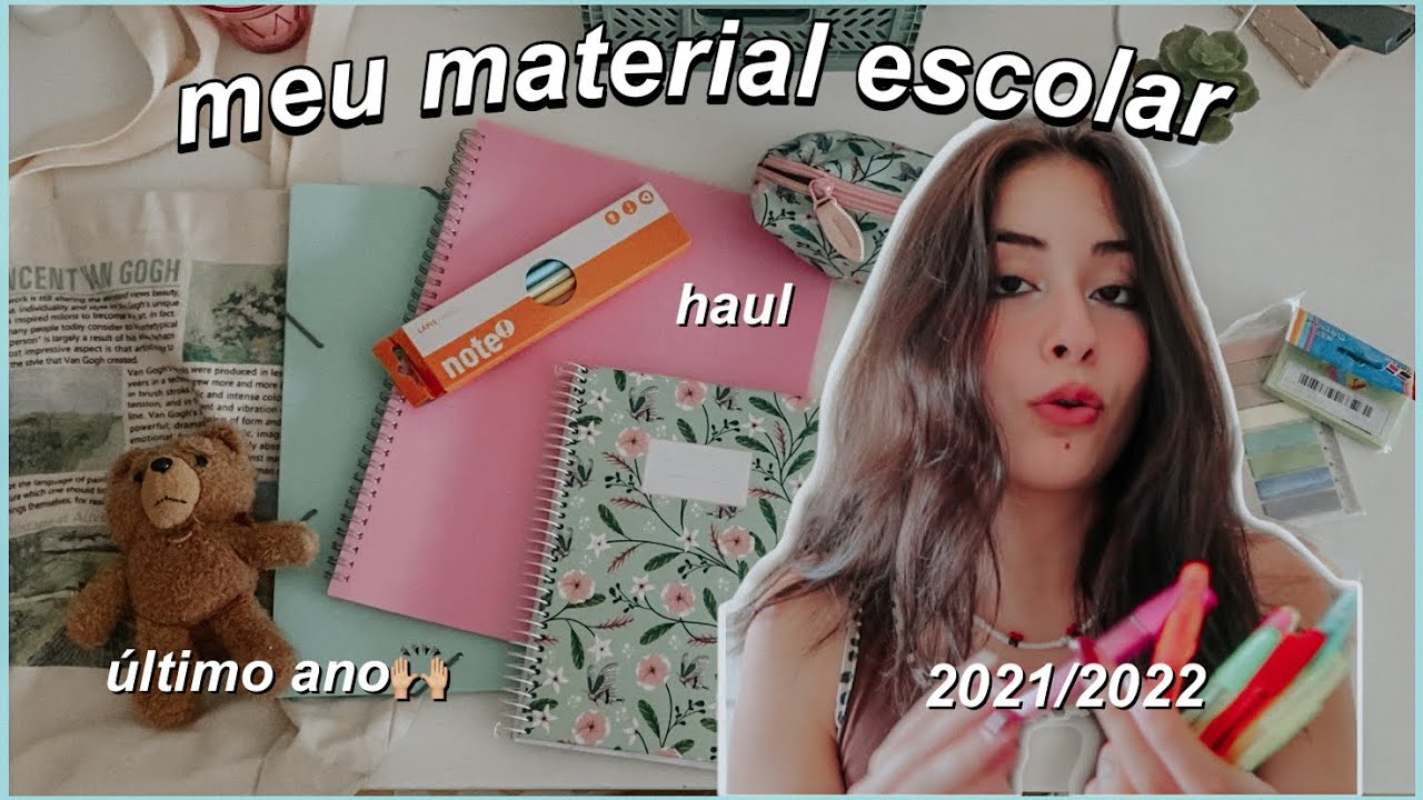 meu material escolar 2021/2022 *último ano*