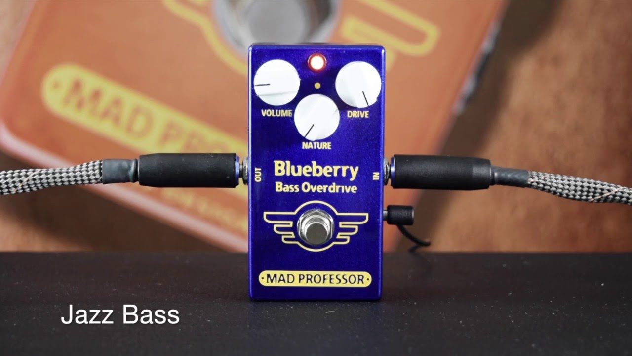 Mad Professor BlueBerry Bass Overdrive video by Heikki Laine