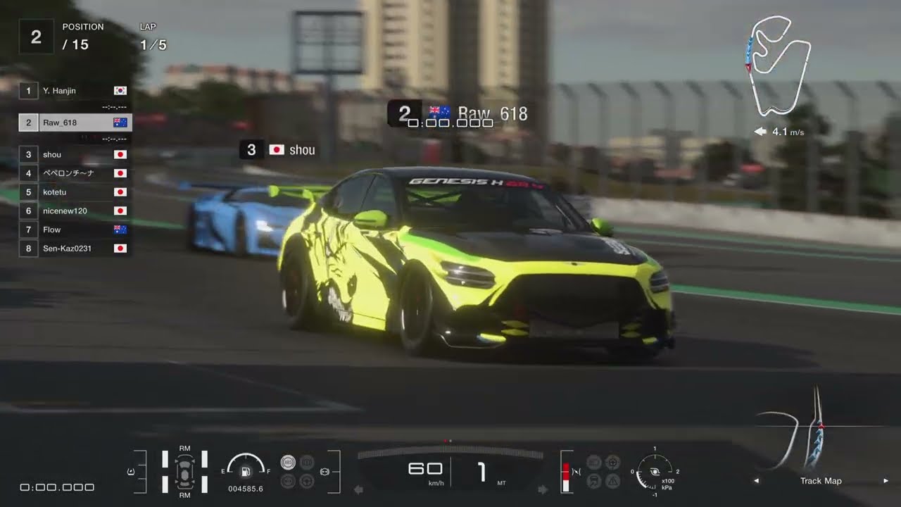  Gran Turismo 7_Daily Race C_Interlagos ~Hyundai Genesis_Victory 1