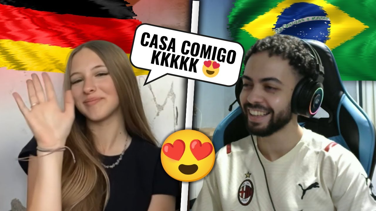 GRINGAS SE APAIXONANDO POR BRASILEIRO 😍